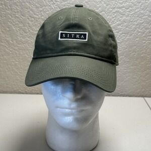 Sitka Gear Lo-Pro Low Profile Snapback Hat Cap Green